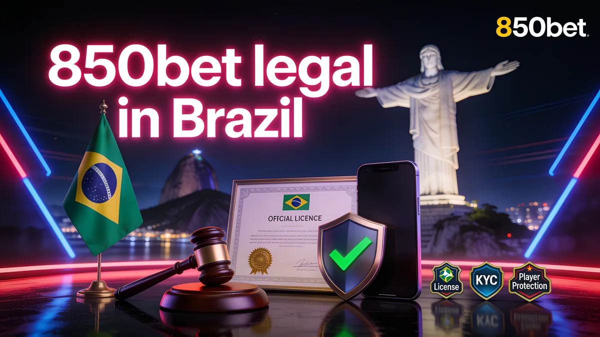 O 850bet é Legal e Seguro no Brasil?: guia de 850bet para jogadores no Brasil